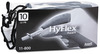 A Picture of product AHP-1180010 AnsellPro HyFlex® Foam Nitrile-Coated Nylon-Knit Gloves, White/Gray, Size 10, 12 Pairs