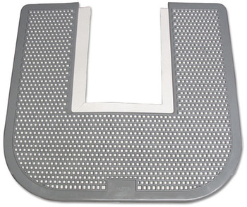 Impact® Disposable Urinal Floor Mat, Nonslip, Orchard Zing Scent, 23 x 21-5/8, Gray 6/Case