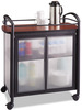 A Picture of product SAF-8966BL Safco® Impromptu® Refreshment Cart/Machine Stand