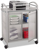 A Picture of product SAF-8966BL Safco® Impromptu® Refreshment Cart/Machine Stand
