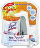 A Picture of product RAC-85097 LYSOL® Brand No-Touch™ Kitchen System, 8.5oz, Plastic, Tangerine