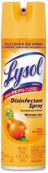 LYSOL® Brand Disinfectant Spray, Citrus Meadow Scent, 19oz Aerosol 12/Case