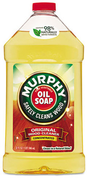 Murphy® Oil Soap Original Wood Cleaner, Fresh Scent, Liquid, 32oz, 9/Carton