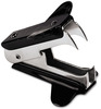 A Picture of product UNV-00700VP Universal® Jaw Style Staple Remover, Black, 3 per Pack