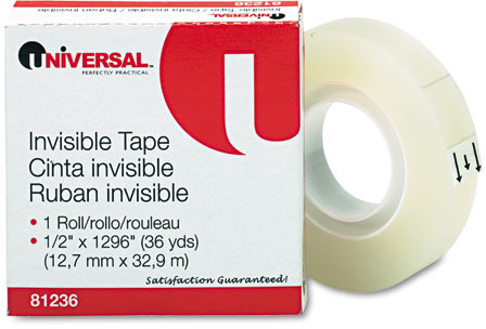 Universal Office Products 83436VP Universal® Invisible Tape 1