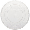 A Picture of product SLO-600TS SOLO® Cup Company Straw-Slot Cold Cup Lids, 10oz Cups, Clear