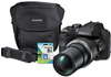 A Picture of product FUJ-600012715 Fujifilm® FinePix SL1000 Digital Camera Bundle, 16MP, 50x Optical Zoom, 100x Digital Zoom