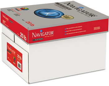 Navigator® Platinum Paper, 99 Brightness, 20lb, 11 x 17, White, 2500/Carton