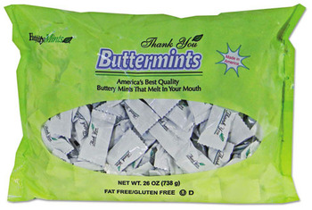Hospitality Thank You Buttermints Candies, 26 oz Bag