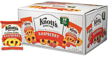 Knott's Berry Farm® Premium Berry Jam Shortbread Cookies, 2 oz Pack, 36/Carton