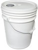A Picture of product IMP-5515P Impact® Polyethylene Utility Bucket. 5 gal. 14 1/2 X 11 1/4 in. White.