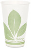 A Picture of product SLO-R12BBJD110CT SOLO® Cup Company Bare® Eco-Forward® Treated Paper Cold Cups, 12 oz, Bare Theme, Green/White 20PK/CT