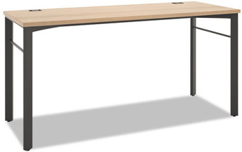 basyx® Manage™ Series Table DeskTable, 60w x 23 1/2d x 29 1/2h, Wheat
