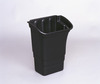 A Picture of product RCP-335388BLA Rubbermaid® Commercial Optional Utility Cart Refuse/Utility Bin, Rectangular, 8gal, Black