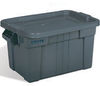 A Picture of product RCP-687616618 BRUTE® Tote with Lid. Gray Color.