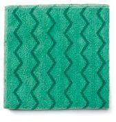 Rubbermaid HYGEN™ Microfiber General Purpose Cloth (Green, Blue or Red), 12/Case