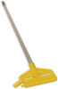 A Picture of product RCP-H136 Rubbermaid® Commercial Invader® Side-Gate Wet-Mop Handle, 1 dia x 60, Gray/Yellow