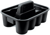 A Picture of product 968-864 Rubbermaid® Commercial Deluxe Carry Caddy, 8-Comp, 15w x 7 2/5h, Black