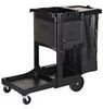 A Picture of product RCP-1861430 Executive Janitorial Cleaning Cart - Traditional