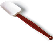 High Heat Spoon Scraper. Red Color.