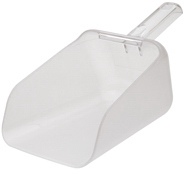 Bouncer® Contour Scoop for 3600-88, 3602-88, 3603-88 Ingredient Bins. Clear Color.