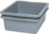 A Picture of product RCP-687602116 Undivided Bus/Utility Box. Gray Color.