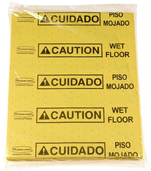 Over-The-Spill® Station Pads, Large; Refill Pads for 4251, Contains 25 Pads. Yellow Color.