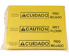 A Picture of product RCP-425300YEL Over-The-Spill® Station Pads, Medium; Refill Pads for 4251, Contains 25 Pads. Yellow Color.