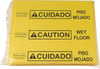A Picture of product RCP-425300YEL Over-The-Spill® Station Pads, Medium; Refill Pads for 4251, Contains 25 Pads. Yellow Color.