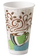 PerfecTouch® Insulated Paper Hot Cup.  20 oz.  Coffee Design.  25 Cups/Sleeve, 500 Cups/Case.