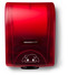 A Picture of product 967-856 OptiServ® Hands-Free Roll Towel Dispenser.  Controlled-Use.  Red Color.