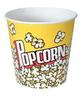 A Picture of product 969-586 Paper Popcorn Bucket, 85 oz, Popcorn Design, 15/Pack