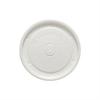 A Picture of product 967-795 SOLO® Cup Company Polystyrene Food Container Lids,  White, 4.6" Diameter, 50/Bag, 20 Bags/Carton