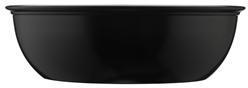 Sauces, Sides and Sweets™ Polystyrene Plastic Container.  5.5 oz. Souffle Cup.  Black Color. Use lids DNR626, DLR626, DLW626, SDL12, & LDSS5