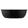 A Picture of product 967-804 Sauces, Sides and Sweets™ Polystyrene Plastic Container.  5.5 oz. Souffle Cup.  Black Color. Use lids DNR626, DLR626, DLW626, SDL12, & LDSS5