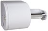 A Picture of product 888-100 Dual Bath Tissue Dispenser.  White Color.  Holds Two 1500 Sheet Rolls.  Dent Resistant, Hinged Lock Cover.