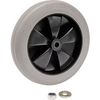 A Picture of product 966-550 Continental Commercial Replacement Rear Wheel. For Janitor Cart.